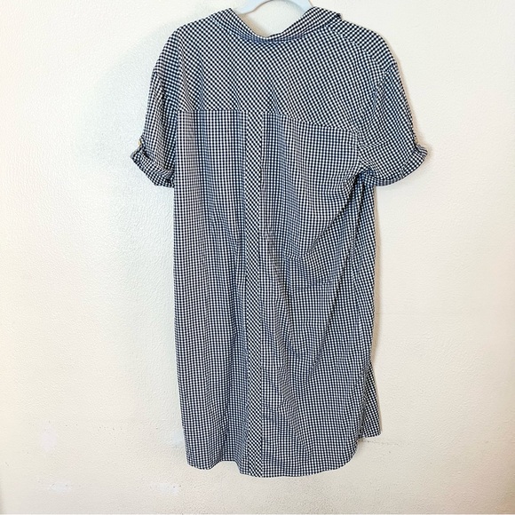 NWT Southern Tide Kamryn brrr Intercoastal Gingham Dress Nautical Navy Sz XL - Picture 3 of 6